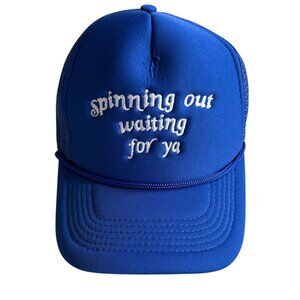 Harry Styles “Spinning out waiting for ya” Blue Trucker Hat
